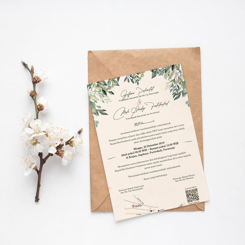 Zulfa Wedding Invitation